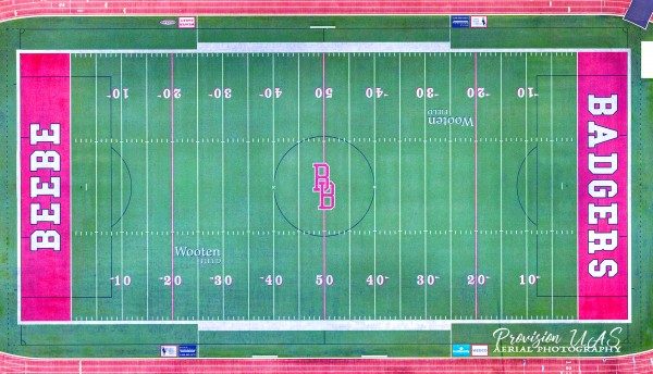Beebe, AR | Badger Football Field by Provision UAS